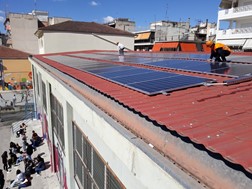 Ολοκληρώθηκε η εγκατάσταση φωτοβολταϊκού στο 4ο Γυμνάσιο Λάρισας