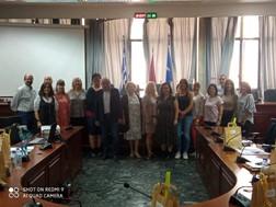 Πρόγραμμα Regale Erasmus+ - Επίσκεψη εκπροσώπων στη Λάρισα