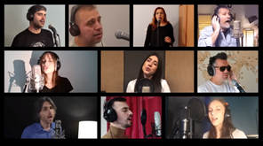 "We Are The World": 21 Λαρισαίοι τραγουδιστές μεταδίδουν ένα μήνυμα αγάπης, ισότητας, ειρήνης και αλληλεγγύης (video)