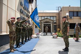 O Διοικητής της 1ης Στρατιάς στο Κοσσυφοπέδιο