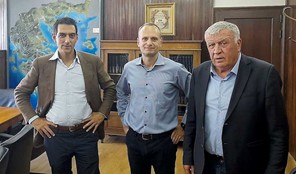 Με τον πρόεδρο του ΟΣΕ ο Θανάσης Νασιακόπουλος