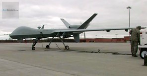 Drone MQ-9 Reaper στην αεροπορική βάση της Λάρισας