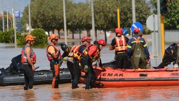 Θεσσαλία: 10.146 κλήσεις στην Πυροσβεστική λόγω των πλημμυρών